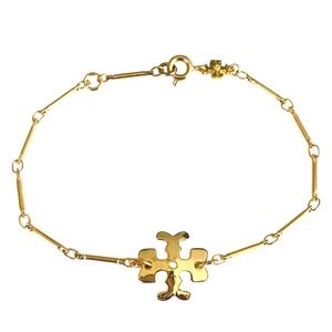 NWT Tory Burch Thin Roxanne Logo Bracelet with tag & dust bag $140